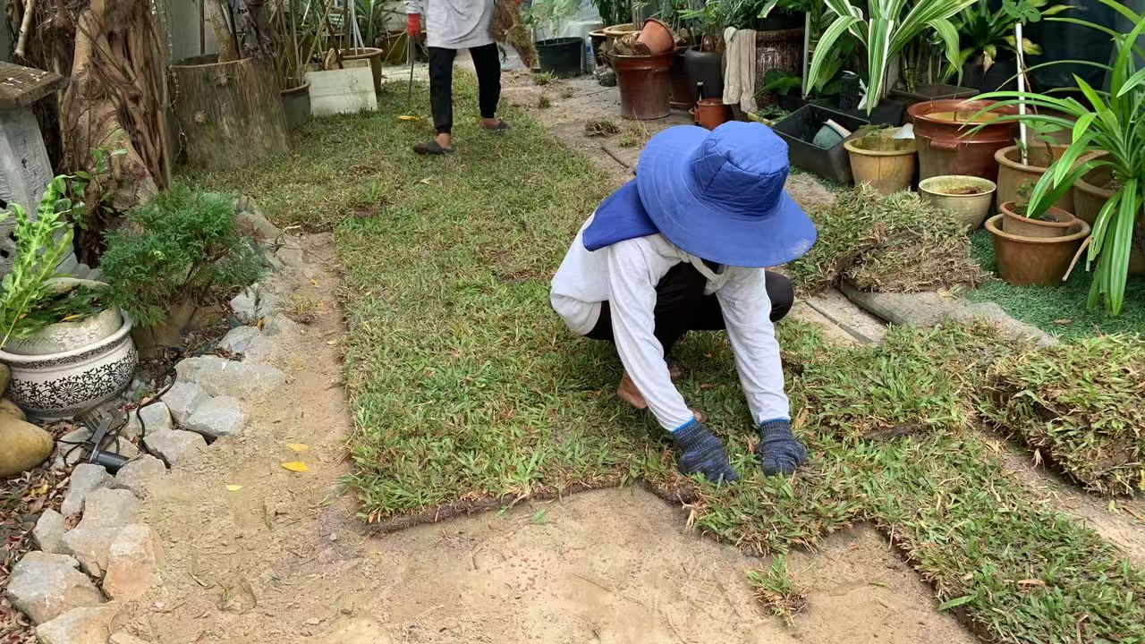 Lawny Agriculture field work